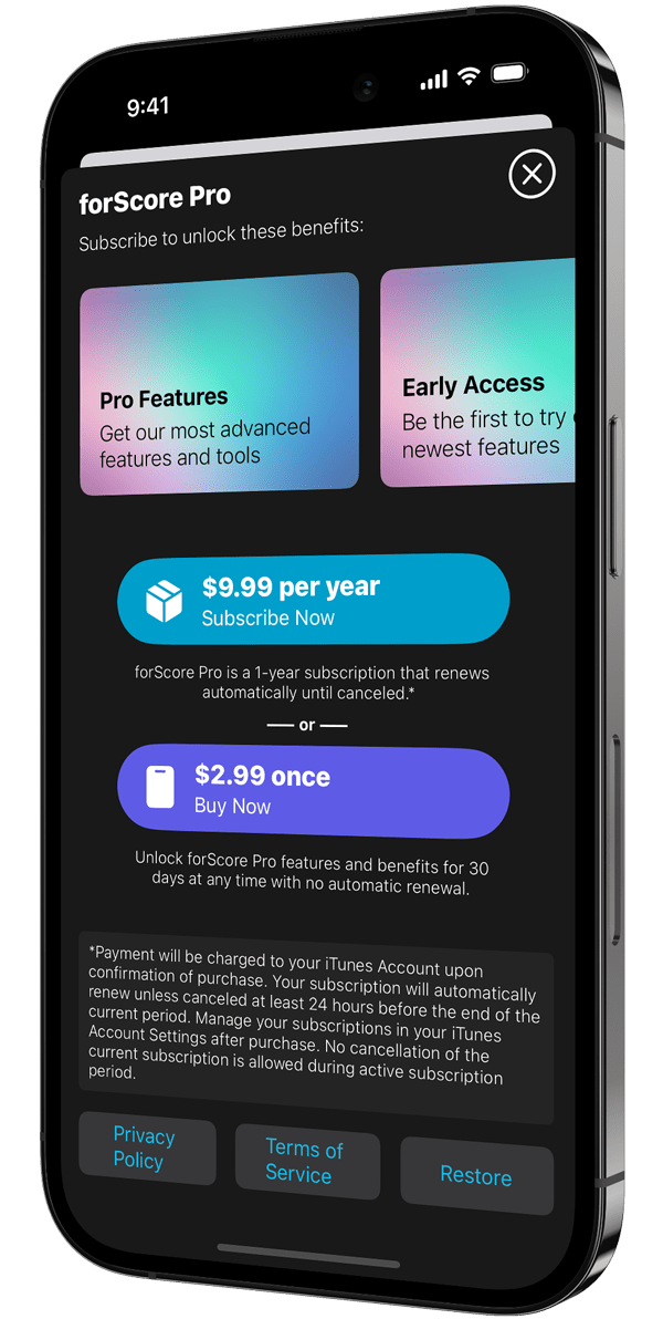 forScore  forScore Pro