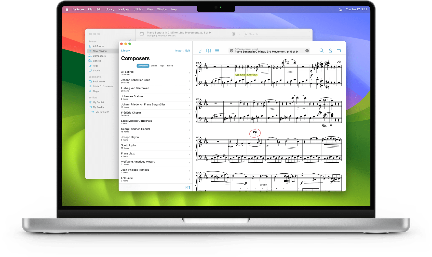 music writing app for mac